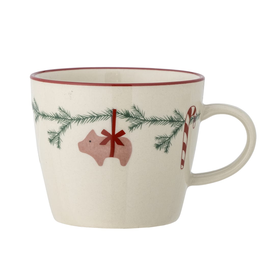 82062256 - Yule Mug, Nature, Stoneware STOCK: 300