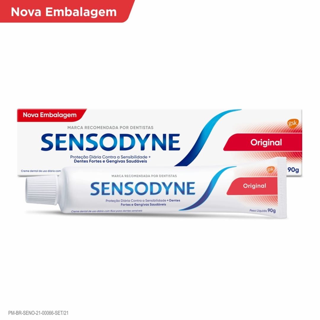 Sensodyne Original Pasta de Dente para Dentes Sensíveis, 90g