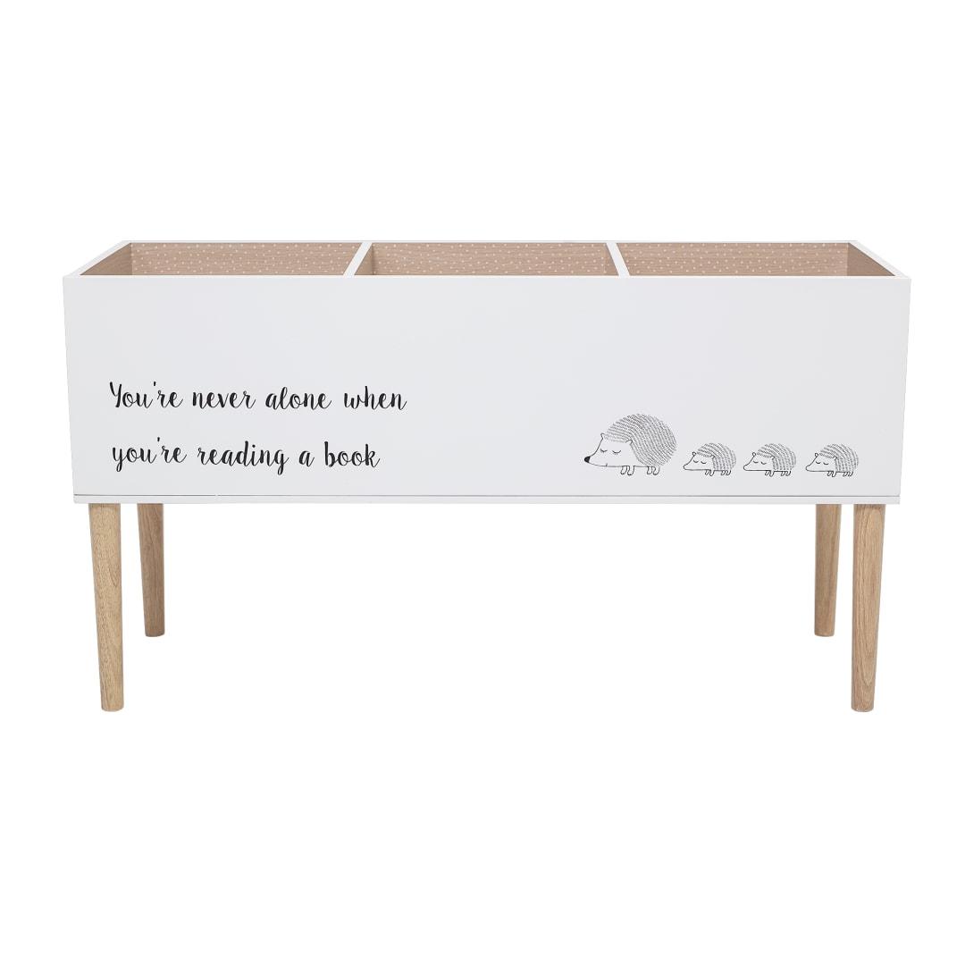 82065424 - Salam Book Stand, White, FSC®100%, MDF STOCK: 280