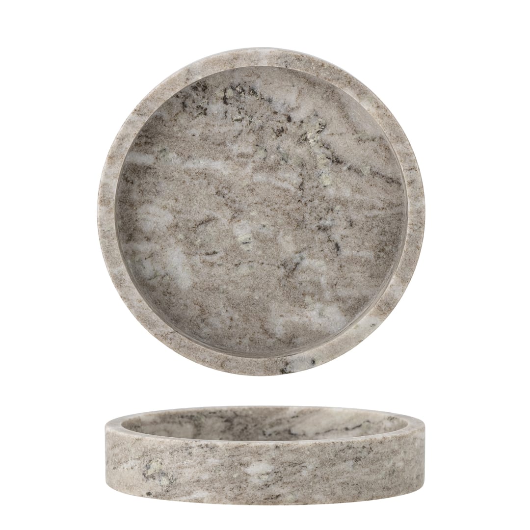 82066237 - Ivette Tray, Nature, Marble STOCK: 300