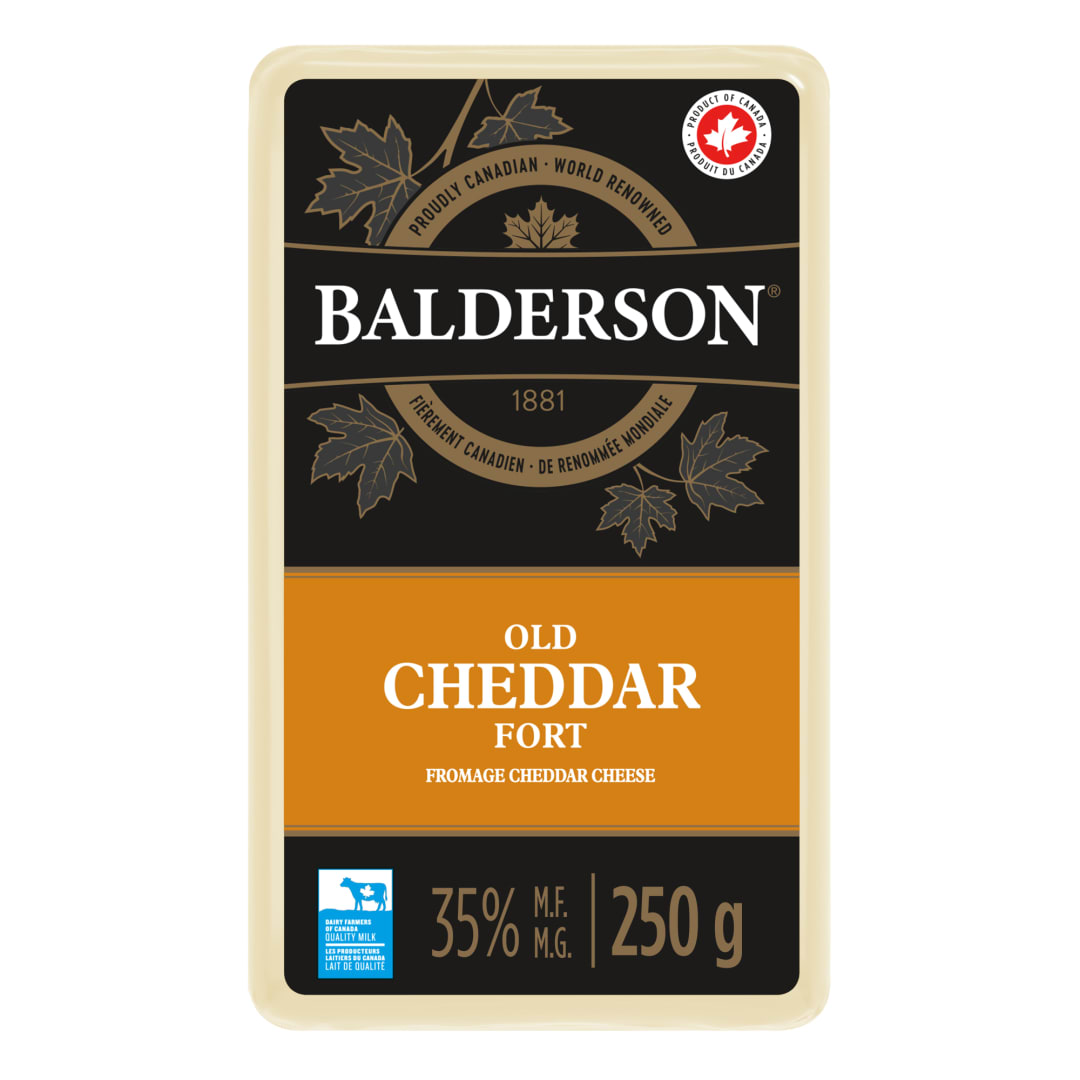 Balderson White Old Cheddar Cheese, 250g