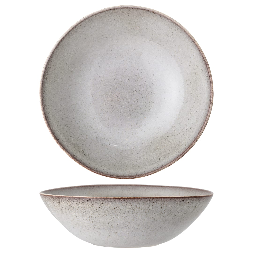 82046918 - Sandrine Bowl, Nature, Stoneware STOCK: 212