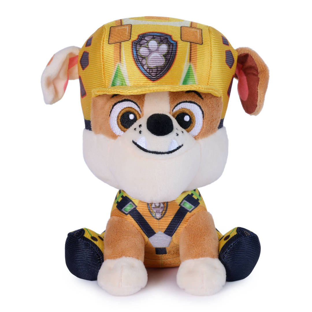 GUND PAW Patrol The Dino Movie Rubble 6-Inch Plush Toy for Ages 1+