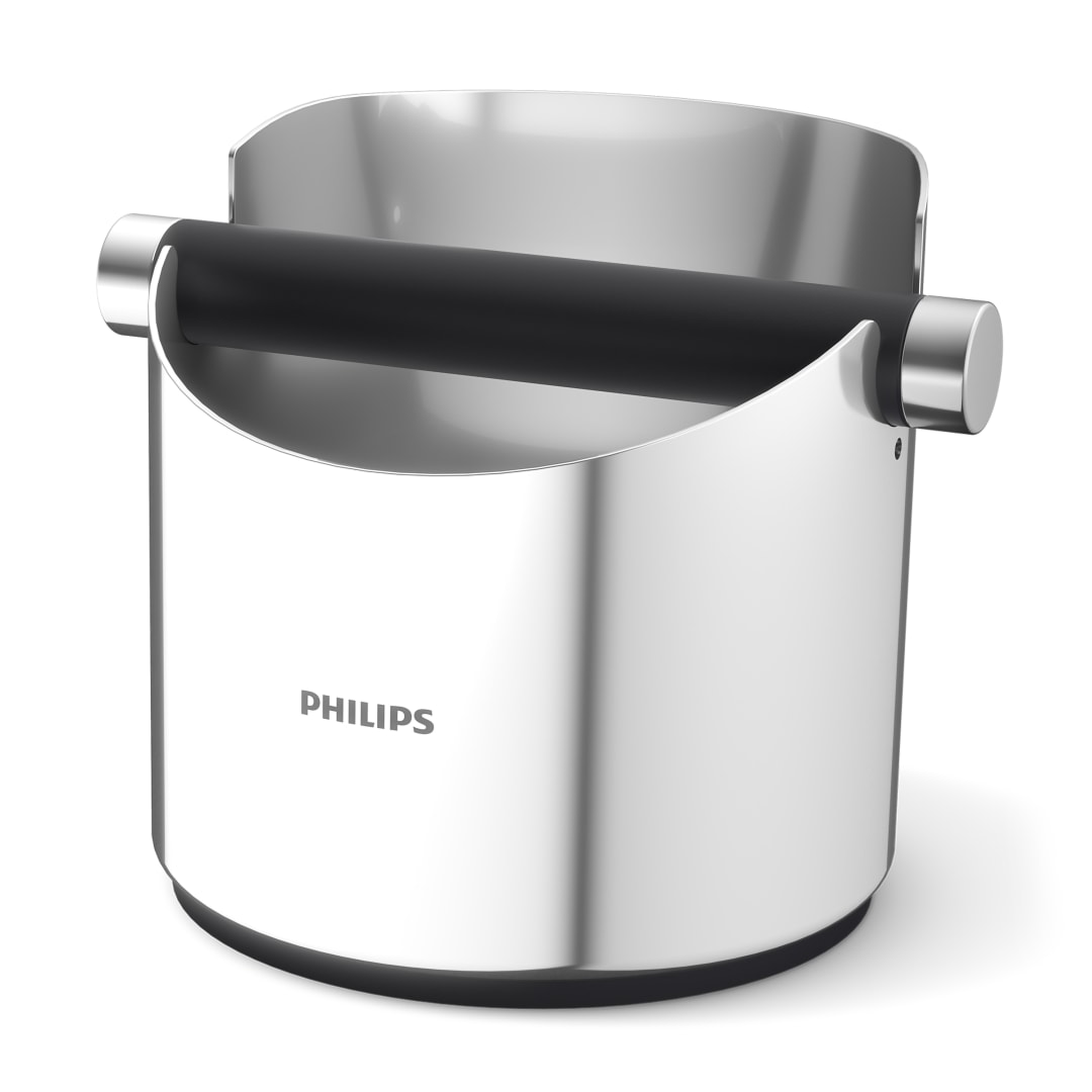 Philips Barista Brew Knock Box, Stainless Steel