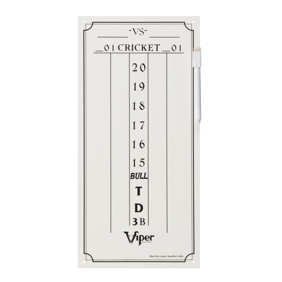Viper Small Cricket Dry Erase Scoreboard
