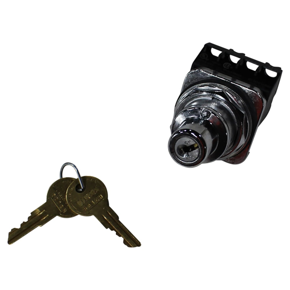 Galbreath™ Key Switch, 2Pos with/Contacts