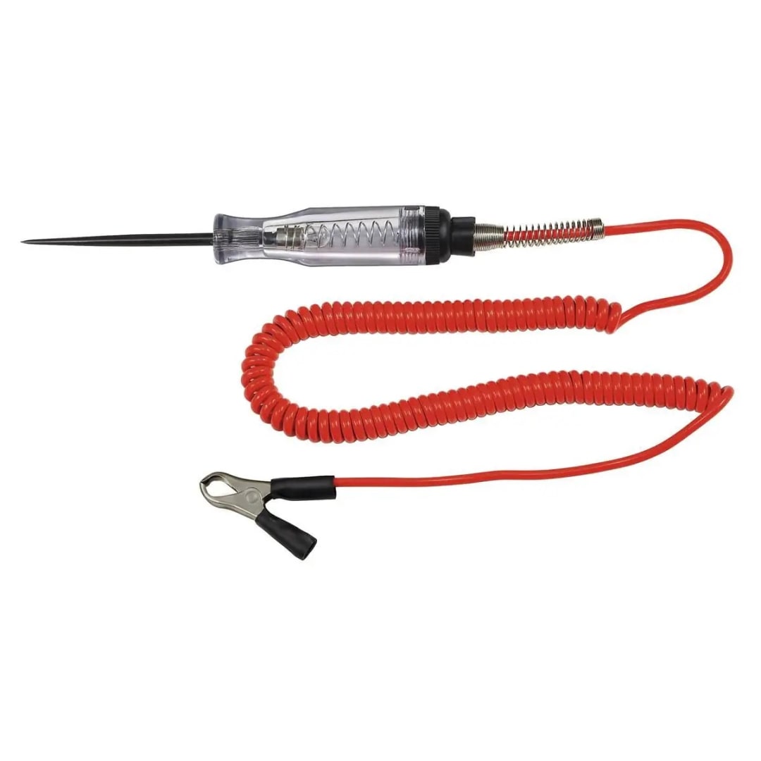 Circuit Tester with Retractable Wire Heavy Duty