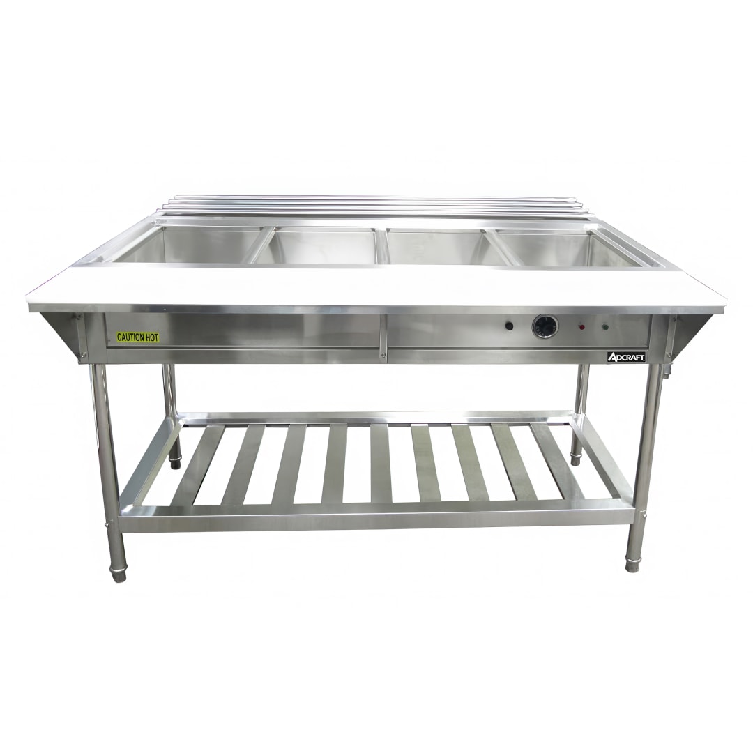 EST-240 - WATER BATH STEAM TABLE 4 BAY