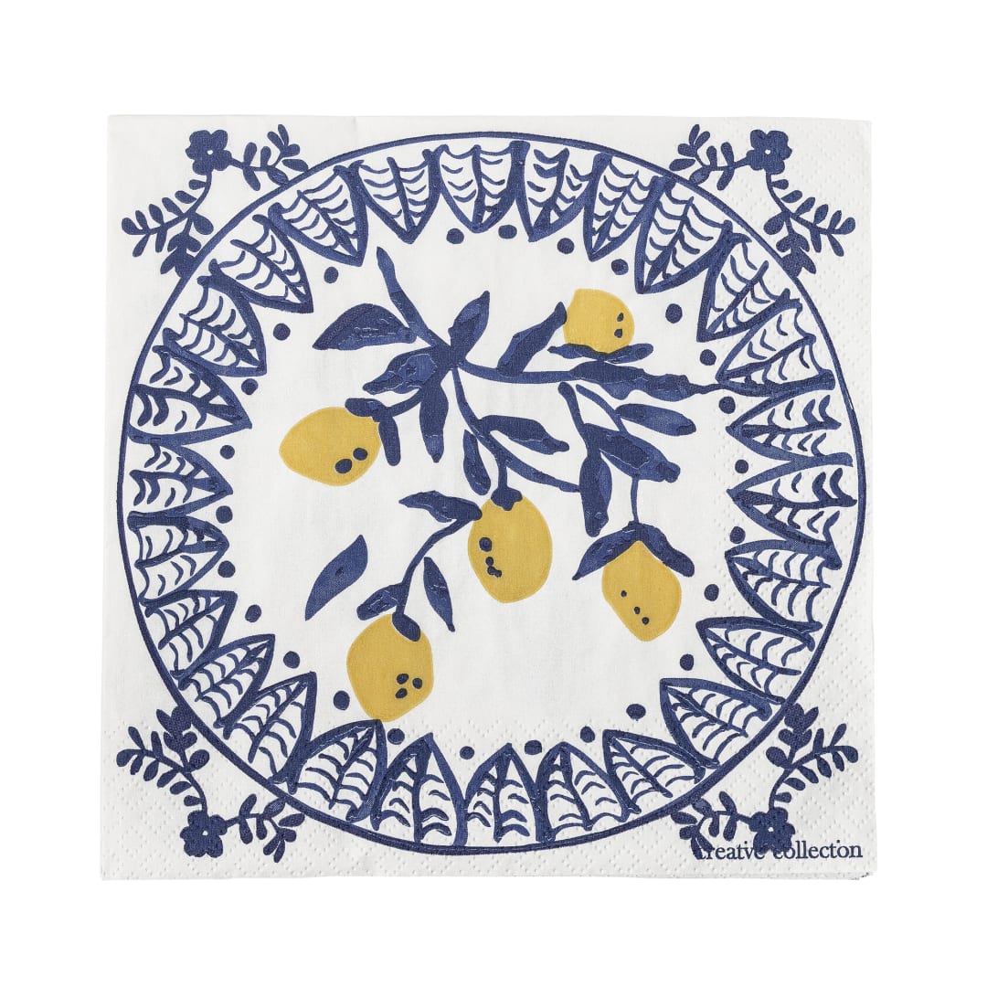 82063075 - Maxima Napkin, Blue, FSC®Mix, Paper STOCK: 300