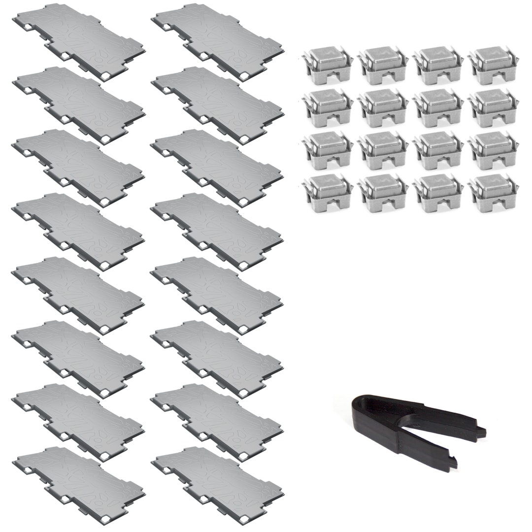 Zen/2 Half Cube Facet - 16 Facet Set – Grey