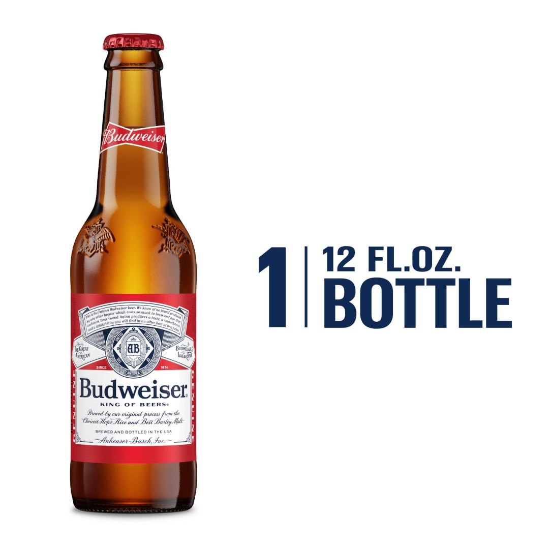 Budweiser Lager Beer 12 fl oz