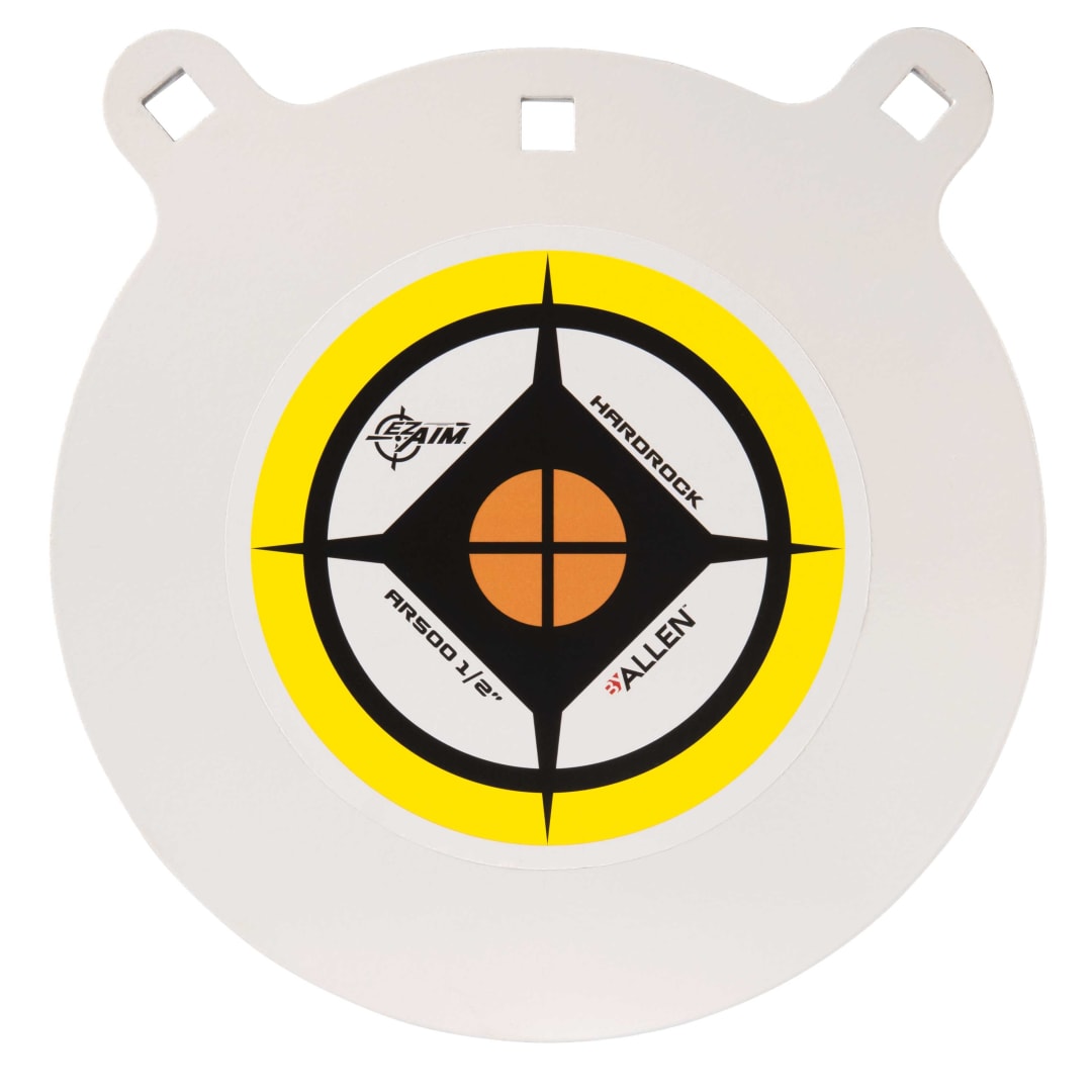 EZ Aim® Hardrock AR500 Steel Gong 10" Shooting Target, Multi-Color