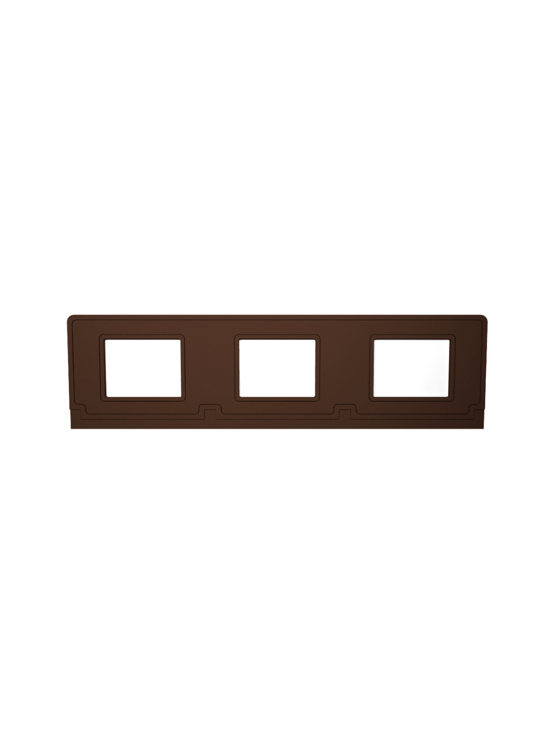  VISION - Triple - Sign Frame - Brown