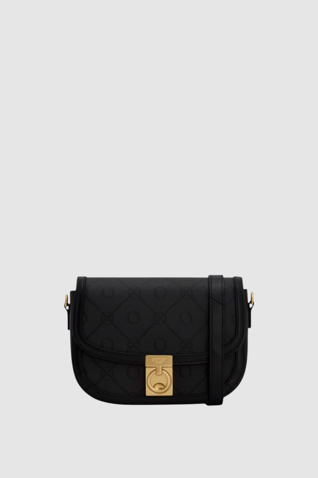 Yvonne Signature Small Saddle Bag