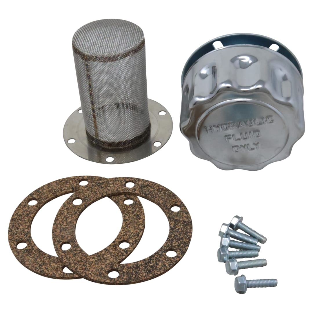 Wastebuilt® Replacement for Heil Cap, Filter, Chrome, Vented