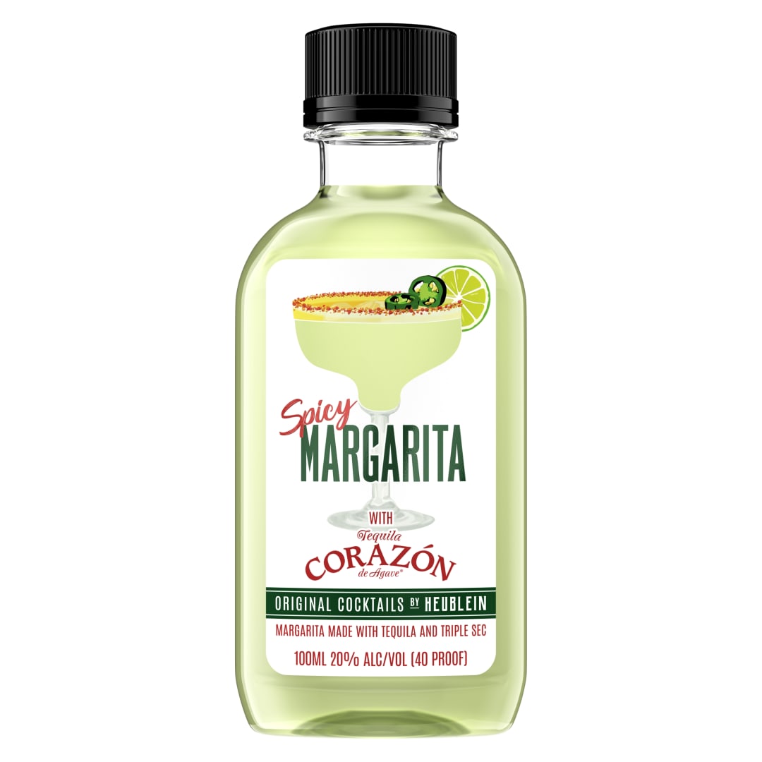 Heublein Spicy Margarita Cocktails 100ml 40 Proof
