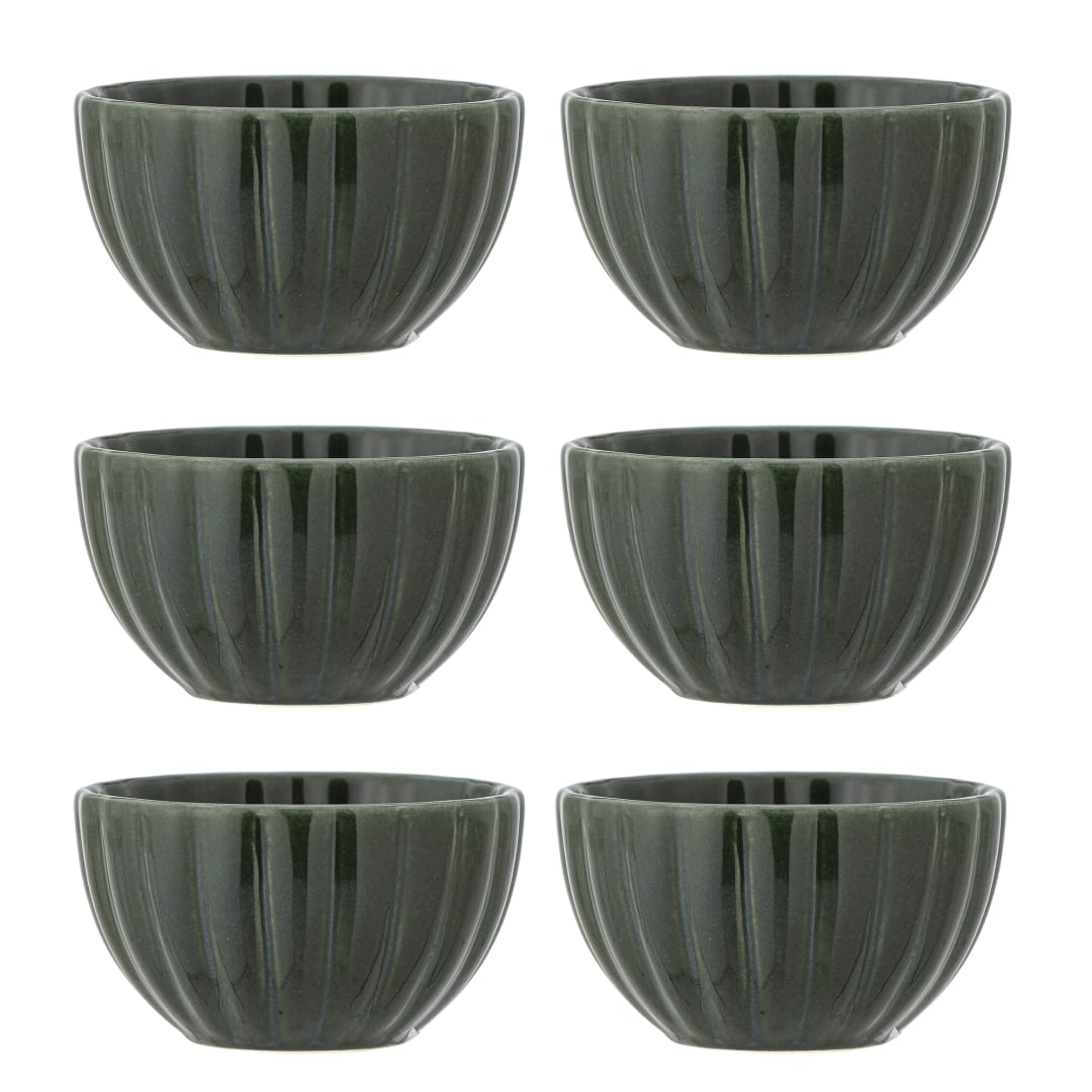 82061199 - Latina Bowl, Multipack, Green, Stoneware STOCK: 6