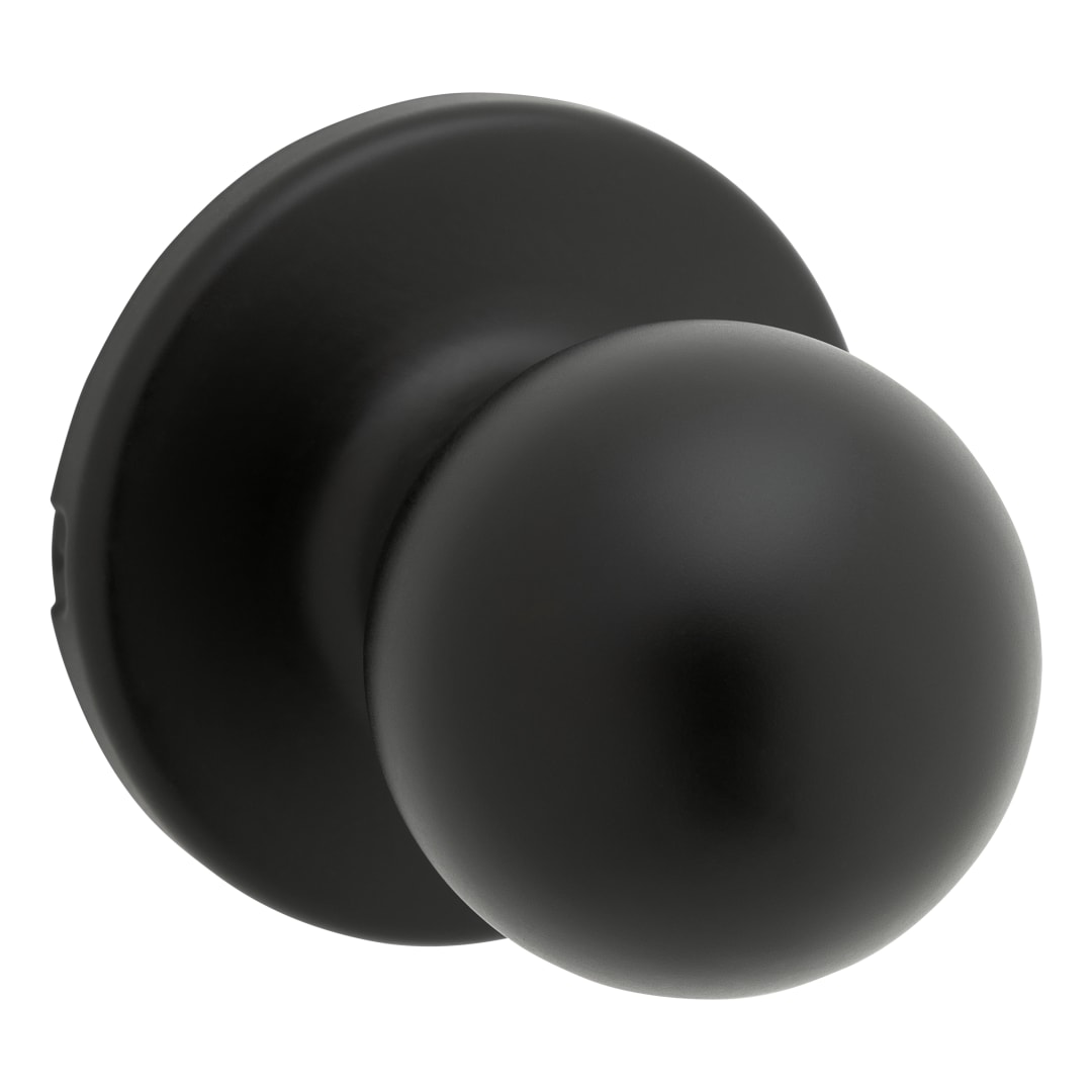 Yukon Knob - Hall/Closet in Matte Black