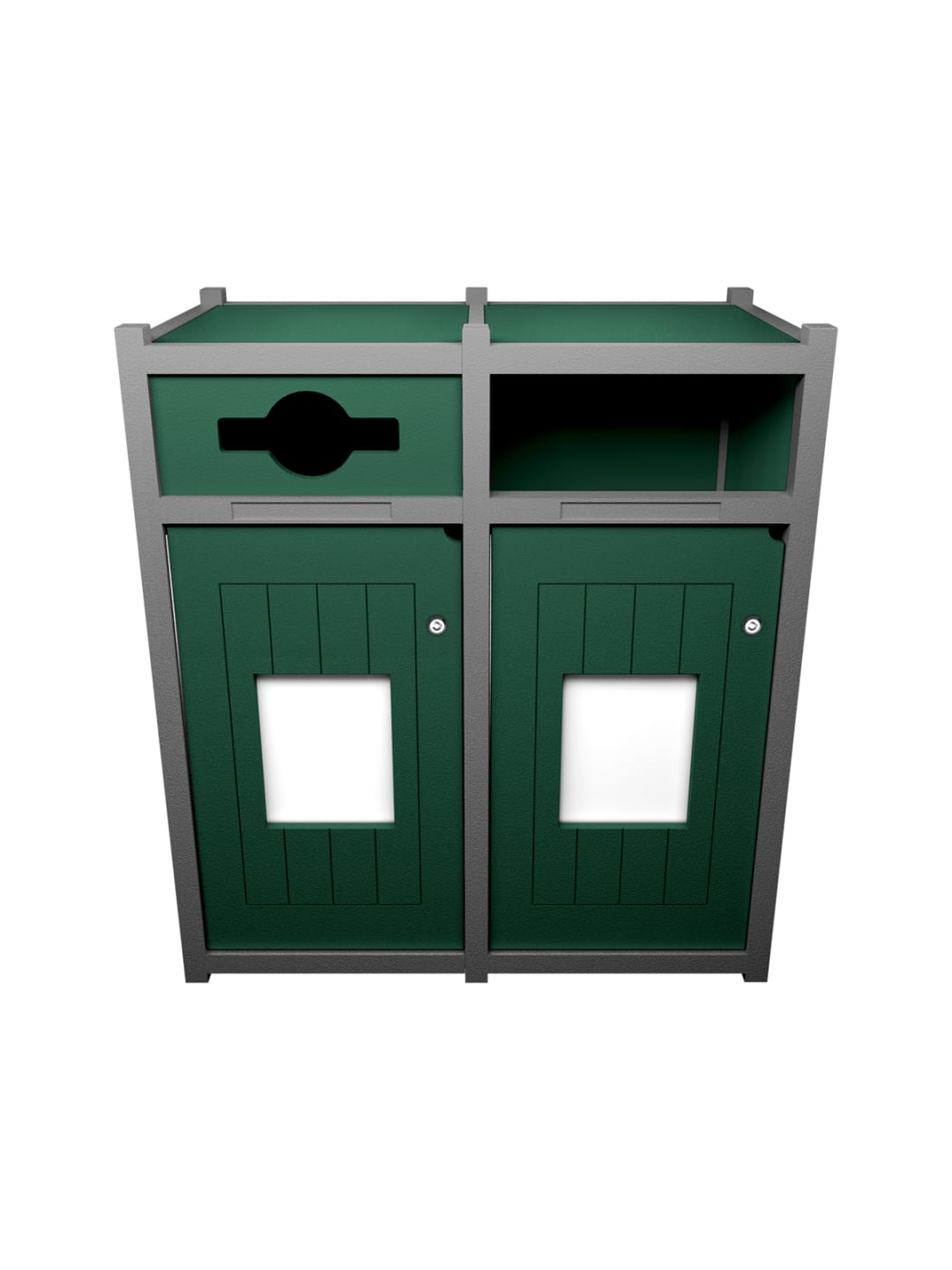 VISION - Double - Unit - Mixed-Full - Grey-Green