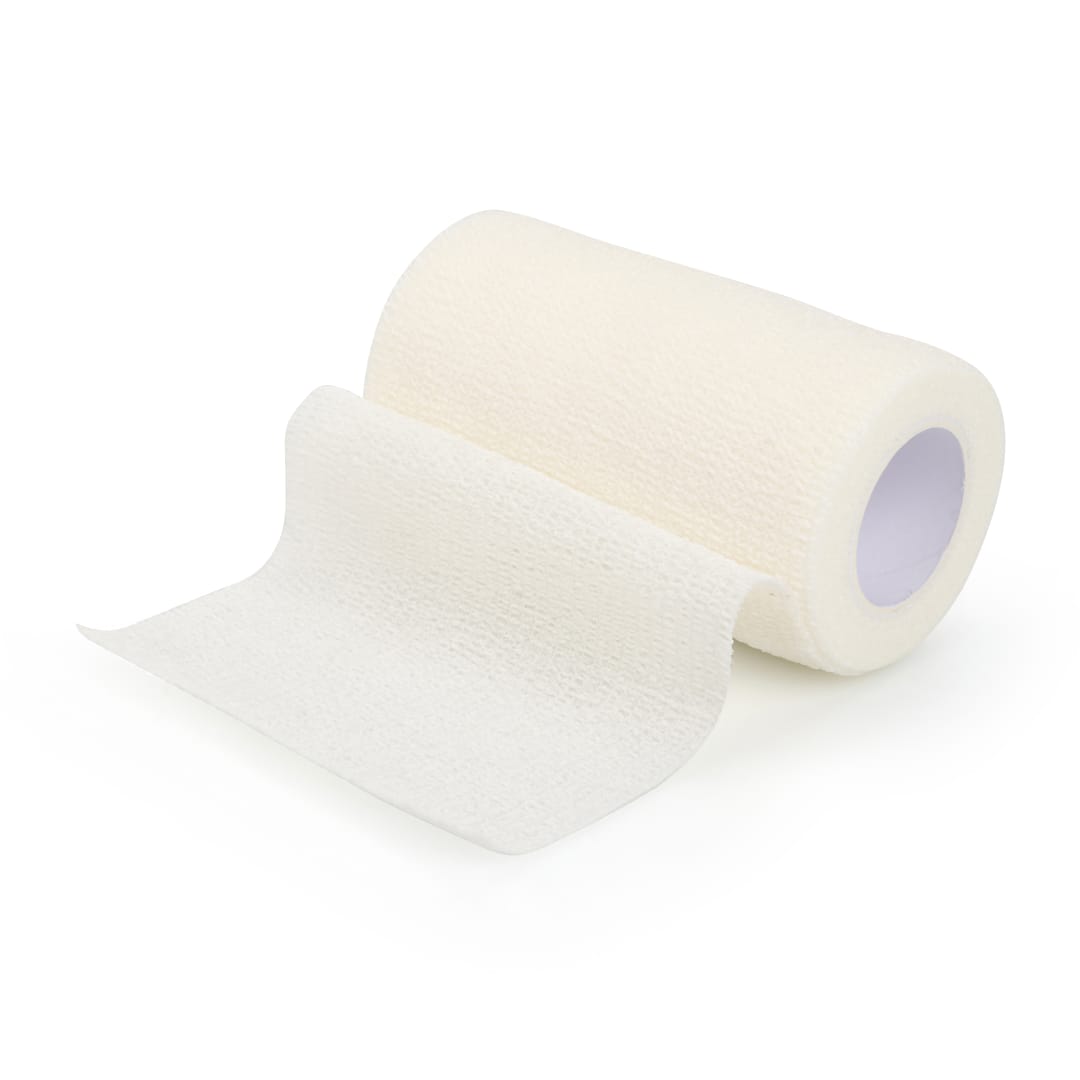KRUUSE Vet-Flex Bandage, White, 10cm x 4.5m