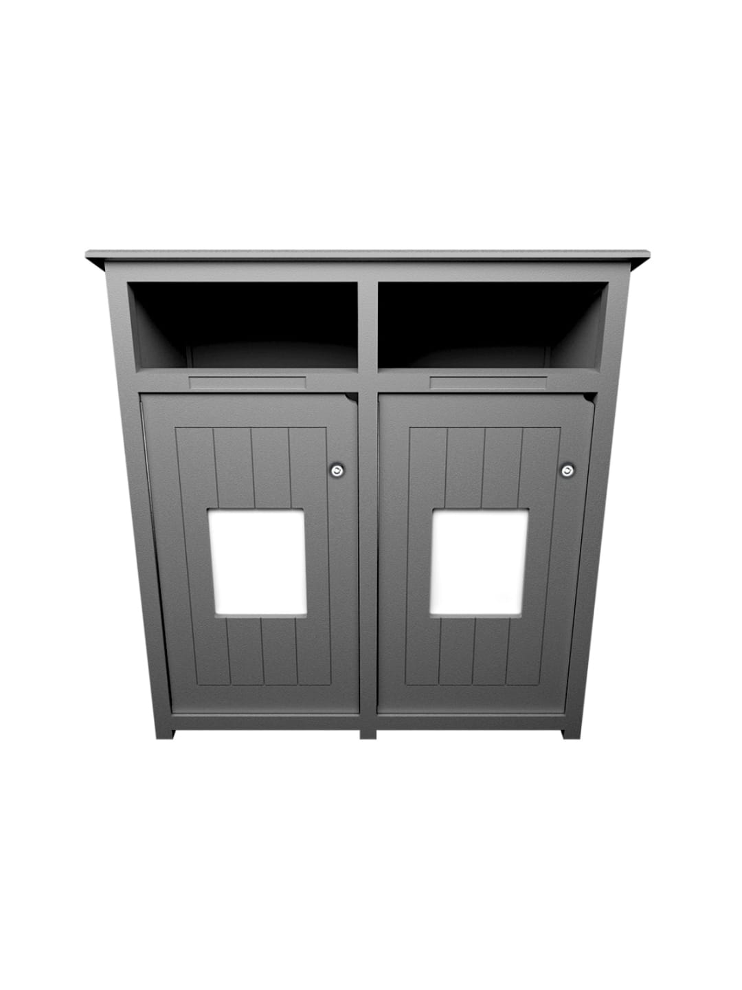  AURA - Double - Unit - Full - Grey