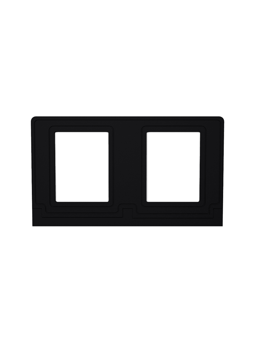  VENTURE - Double - Sign Frame - Black