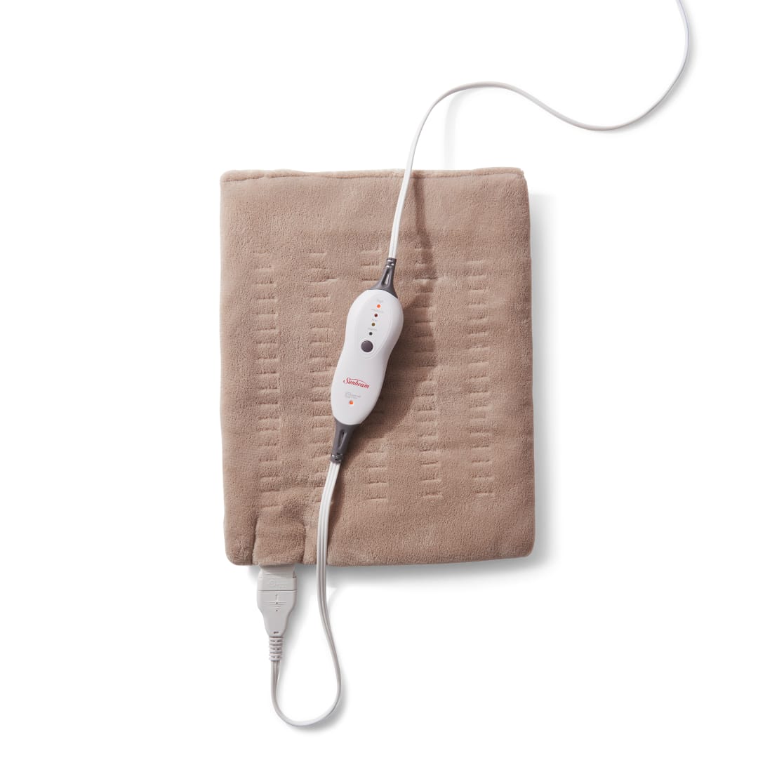 HEAT PAD SBMCN STD PRM PLUSH.LED4HS.BEIG