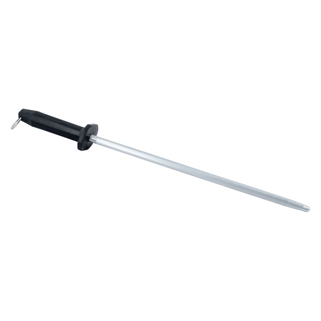 CUT-14SS - 14" SHARPENING STEEL BLK HDL