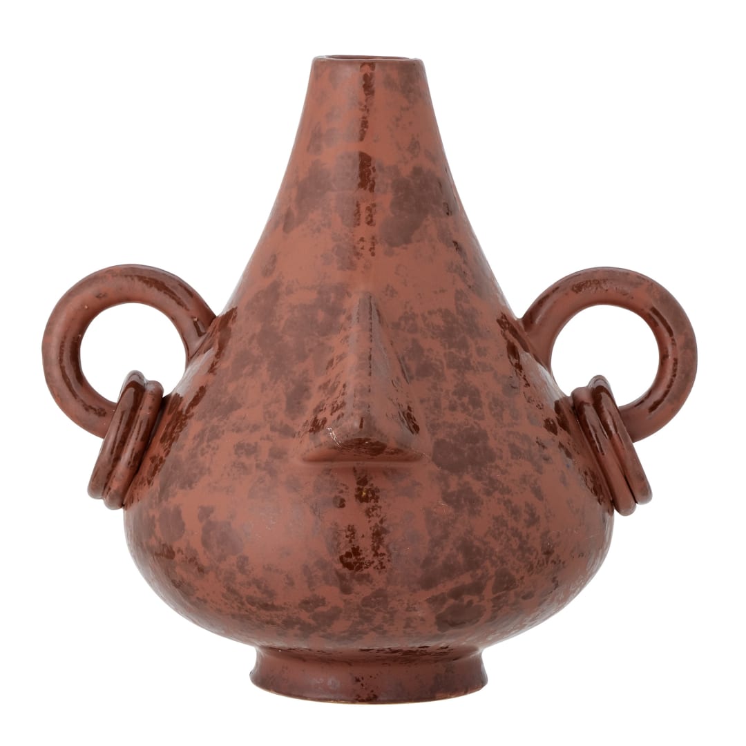 82057486 - Tarun Deco Vase, Brown, Stoneware STOCK: 169