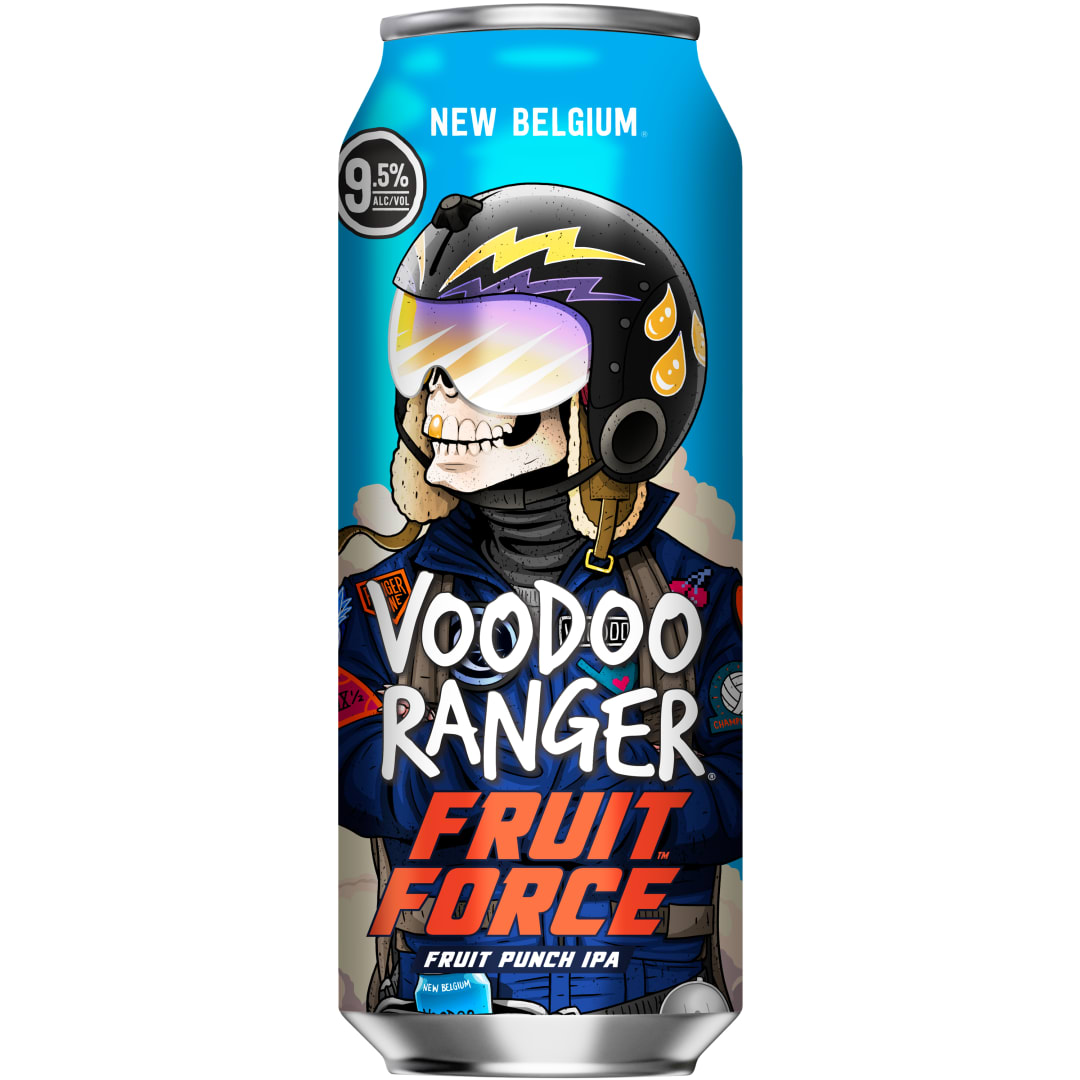 Voodoo Ranger Fruit Force Hazy Punch IPA Beer, 19.2 fl oz Can