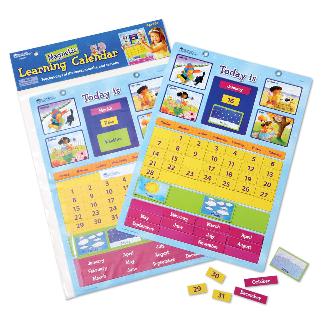 MAGNETIC LEARNING CALENDAR
