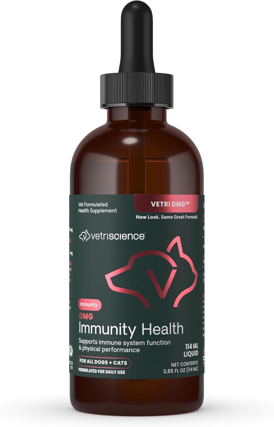 VS DMG Immunity Health Liquid, Dogs &amp; Cats, 114mL