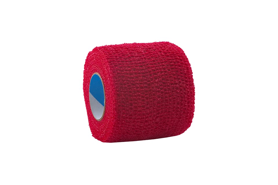 Covetrus Cohesive Bandage, Red, 5cm x 4.5m