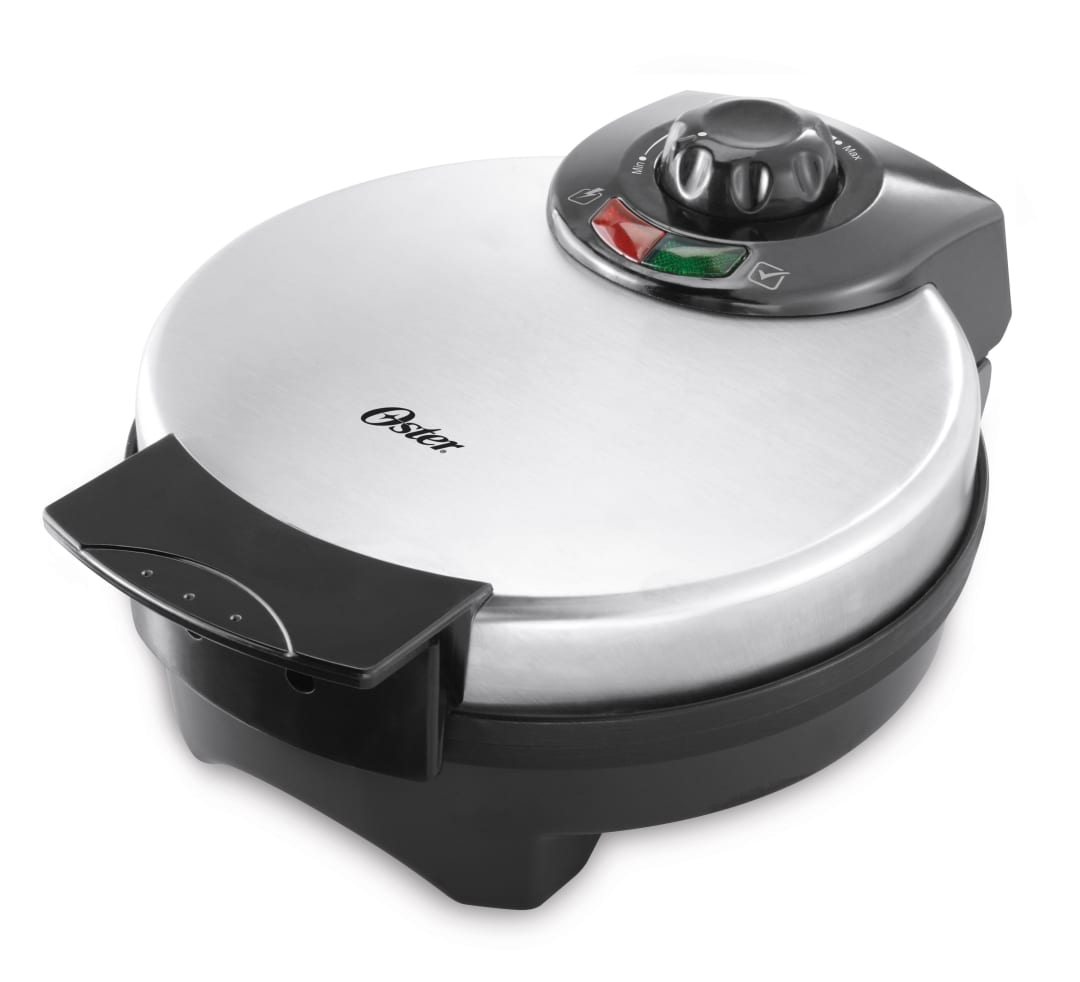 Oster® Belgian Waffle Maker, 8", Stainless Steel
