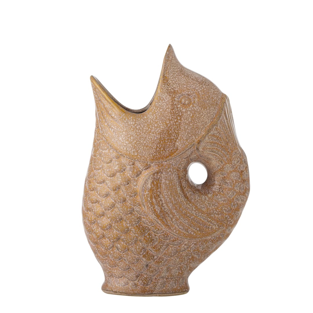 82072465 - Harvey Vase, Brown, Stoneware STOCK: 300