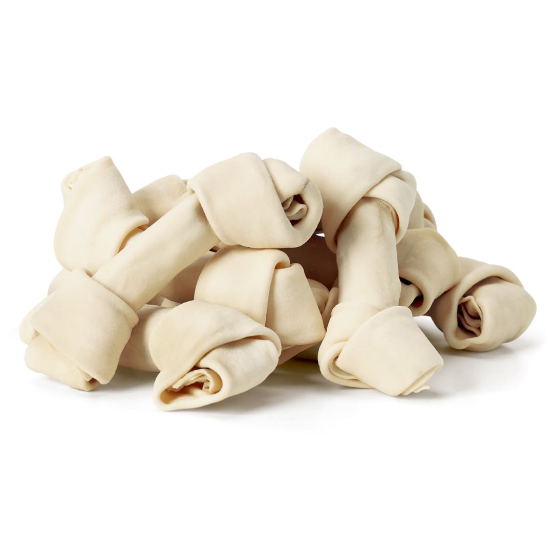 Treatly American Sourced Beefhide Bones Natural, 3 Pack