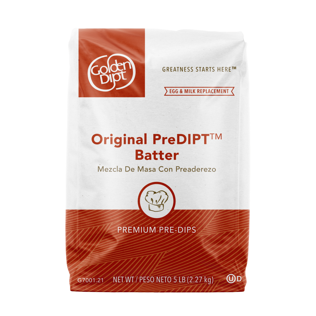 Golden Dipt Original PreDipt Batter, 6 x 5 lb