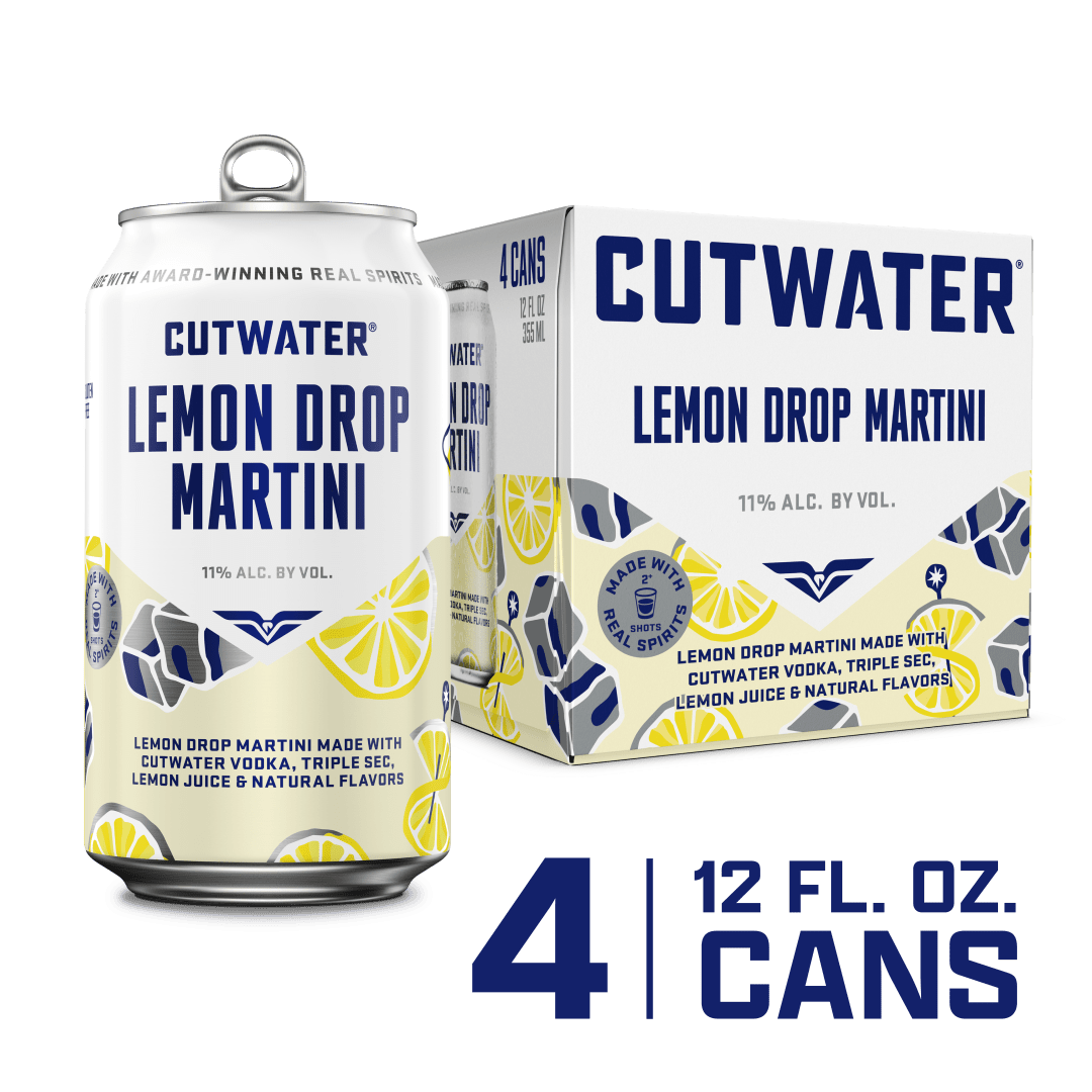 Cutwater Lemon Drop Martini 4 - 12 fl oz Cans