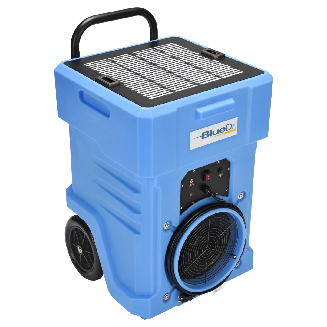 BlueDri AS1000 Portable Large Capacity HEPA Air Scrubber with Two-Stage Filtration, Blue