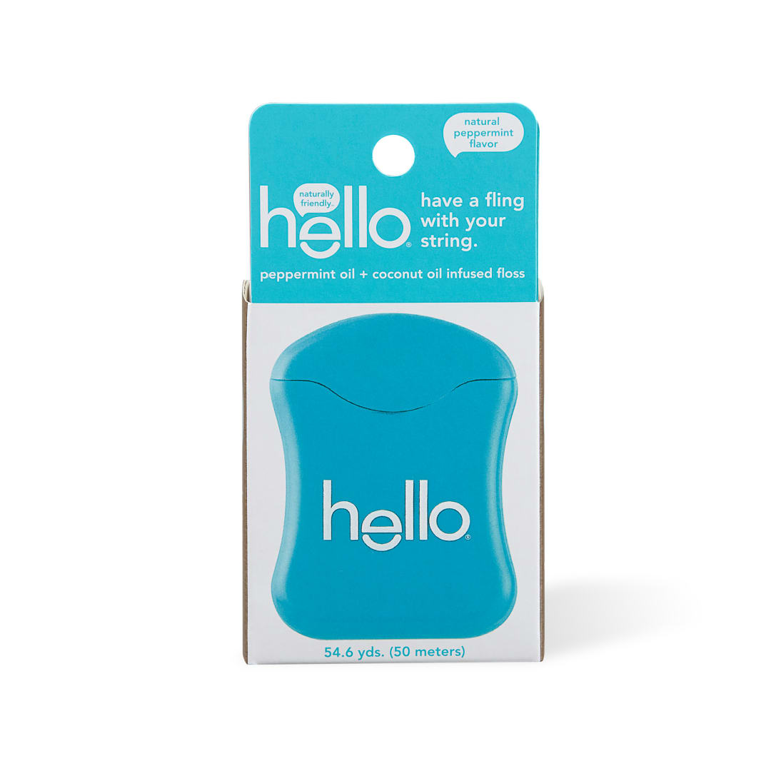 hello Peppermint Dental Floss, 54.6 yds