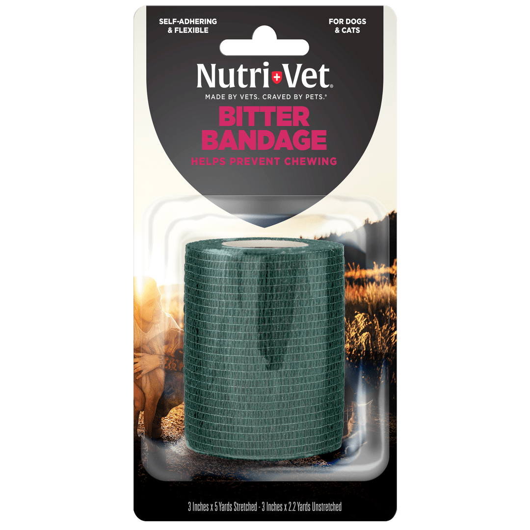 Nutri-Vet Bitter Bandage for Dogs and Cats, 3 inches