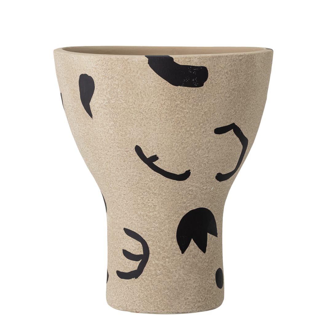 82050904 - Nans Deco Vase, Nature, Terracotta STOCK: 52
