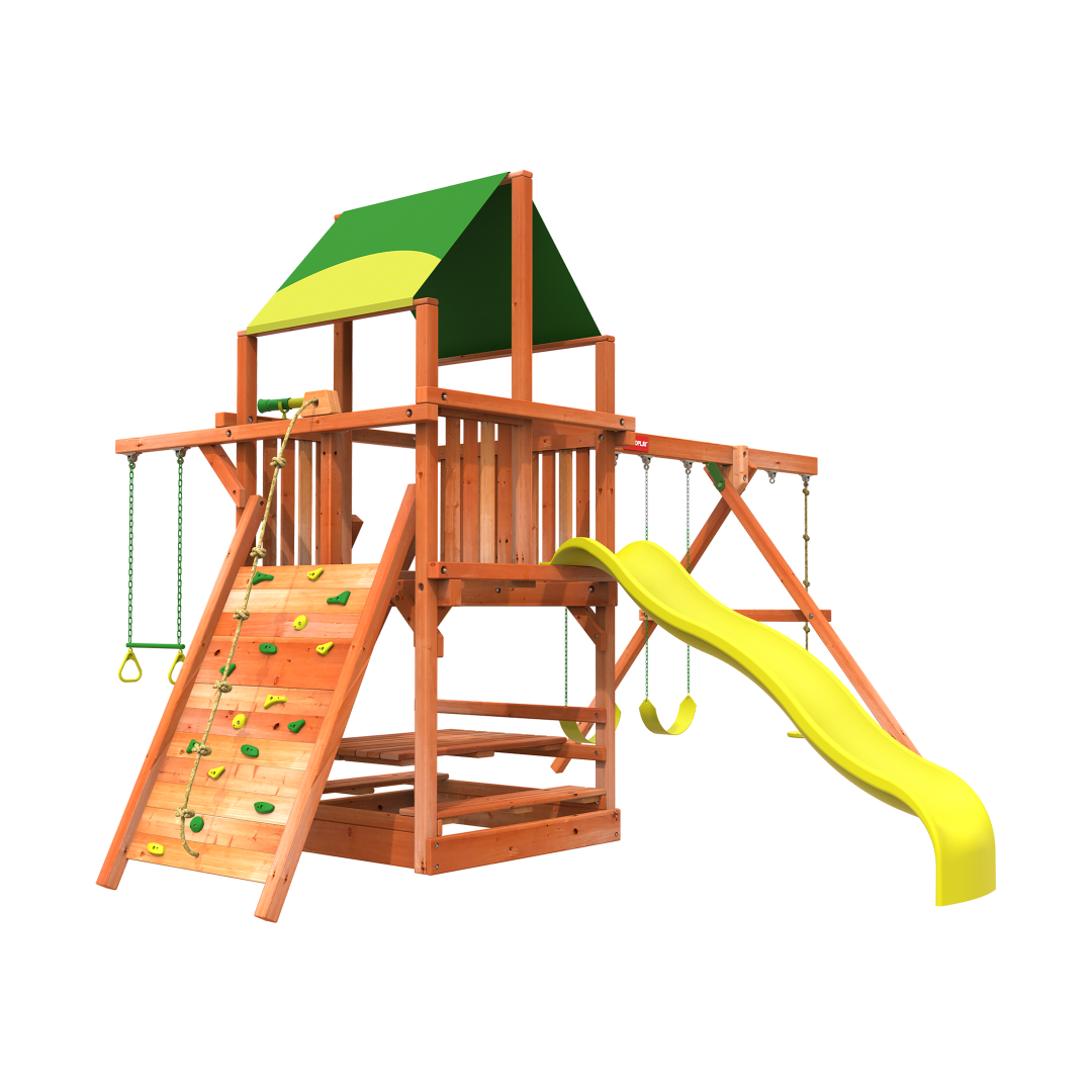 Woodplay Playhouse 5' Combo A