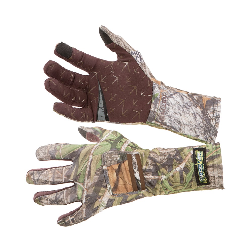 Shocker™ Turkey Hunting Gloves, One Size, Mossy Oak® Obsession™ Camo