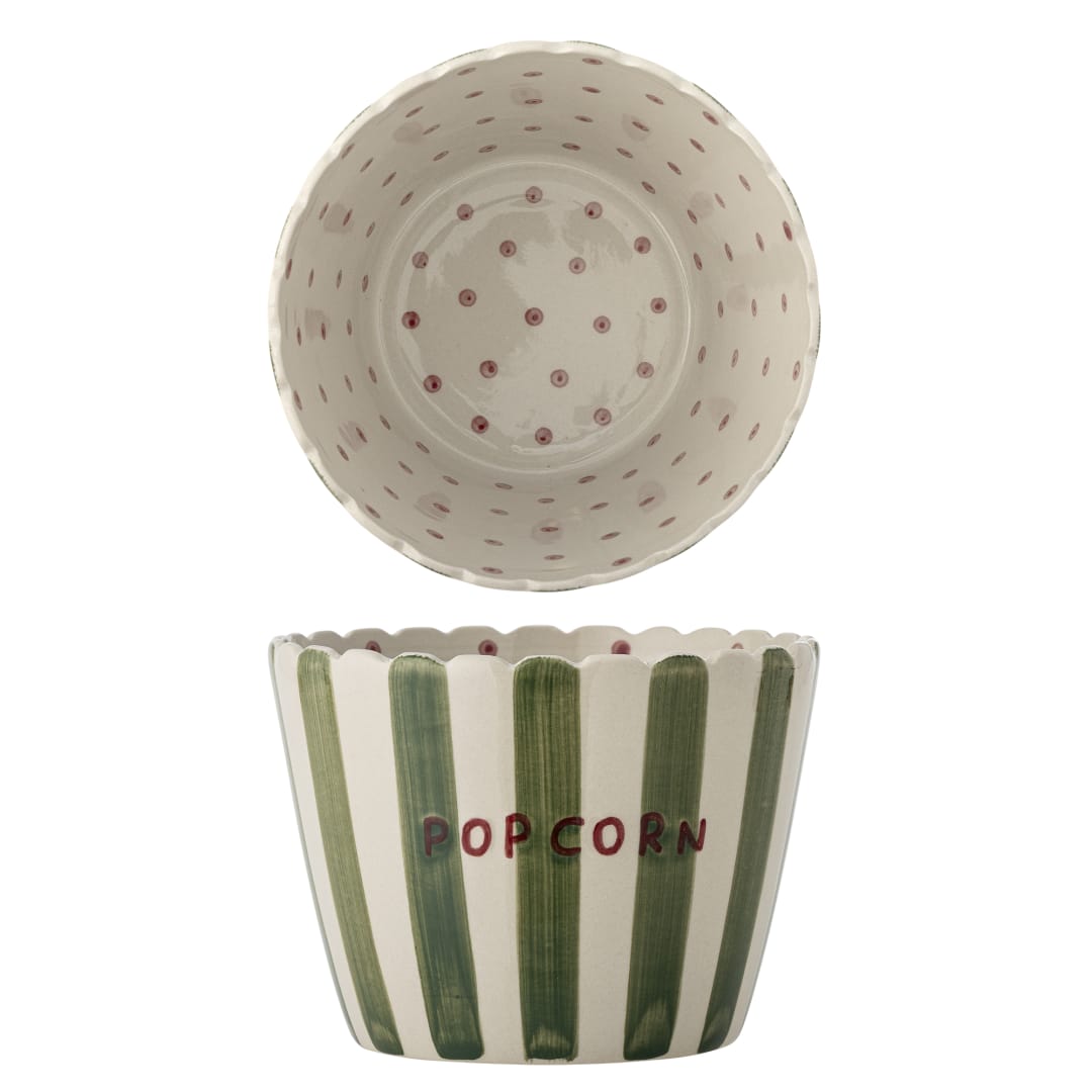 82069734 - Chip Bowl, Green, Stoneware STOCK: 0