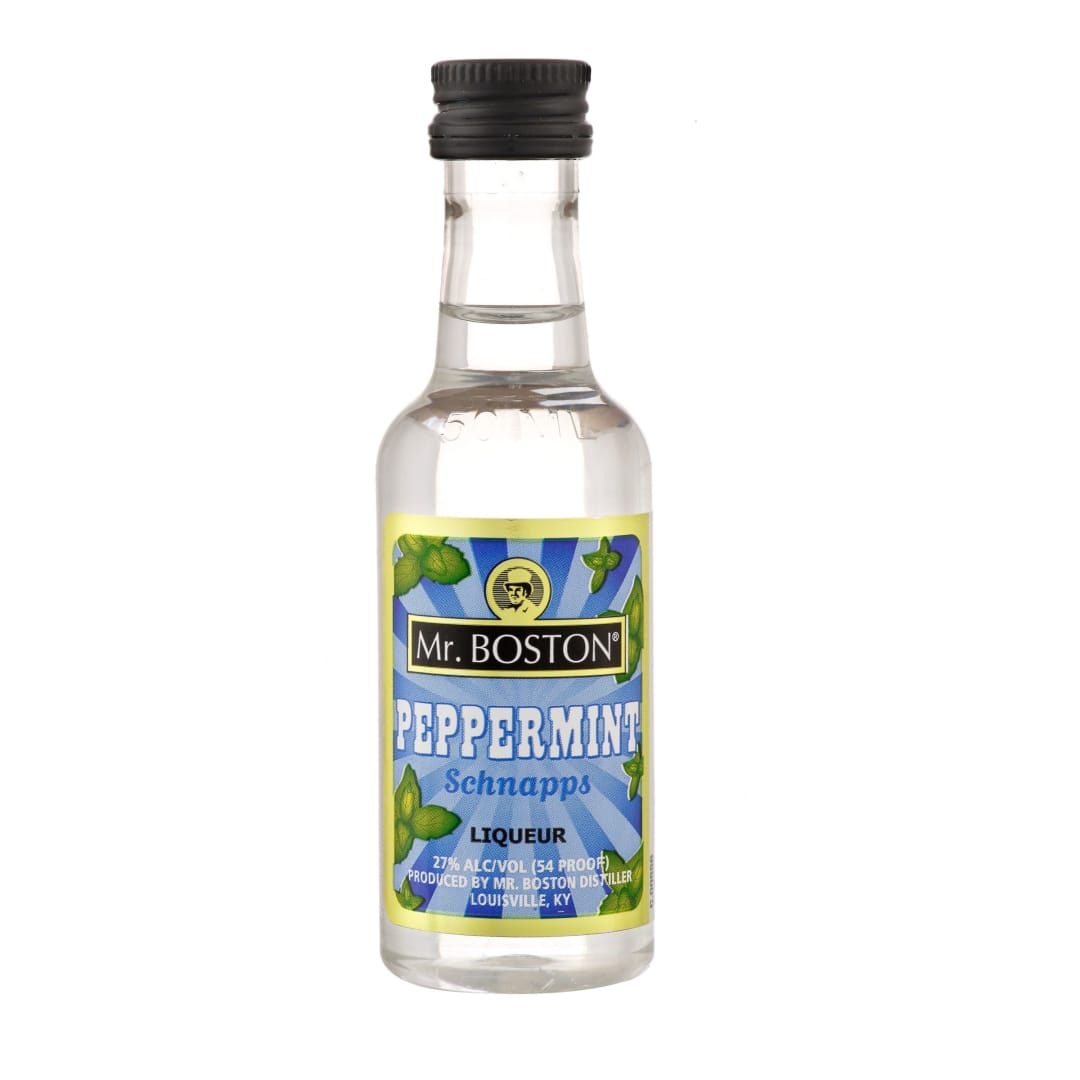 Mr. Boston Peppermint Schnapps 50ml 54 Proof