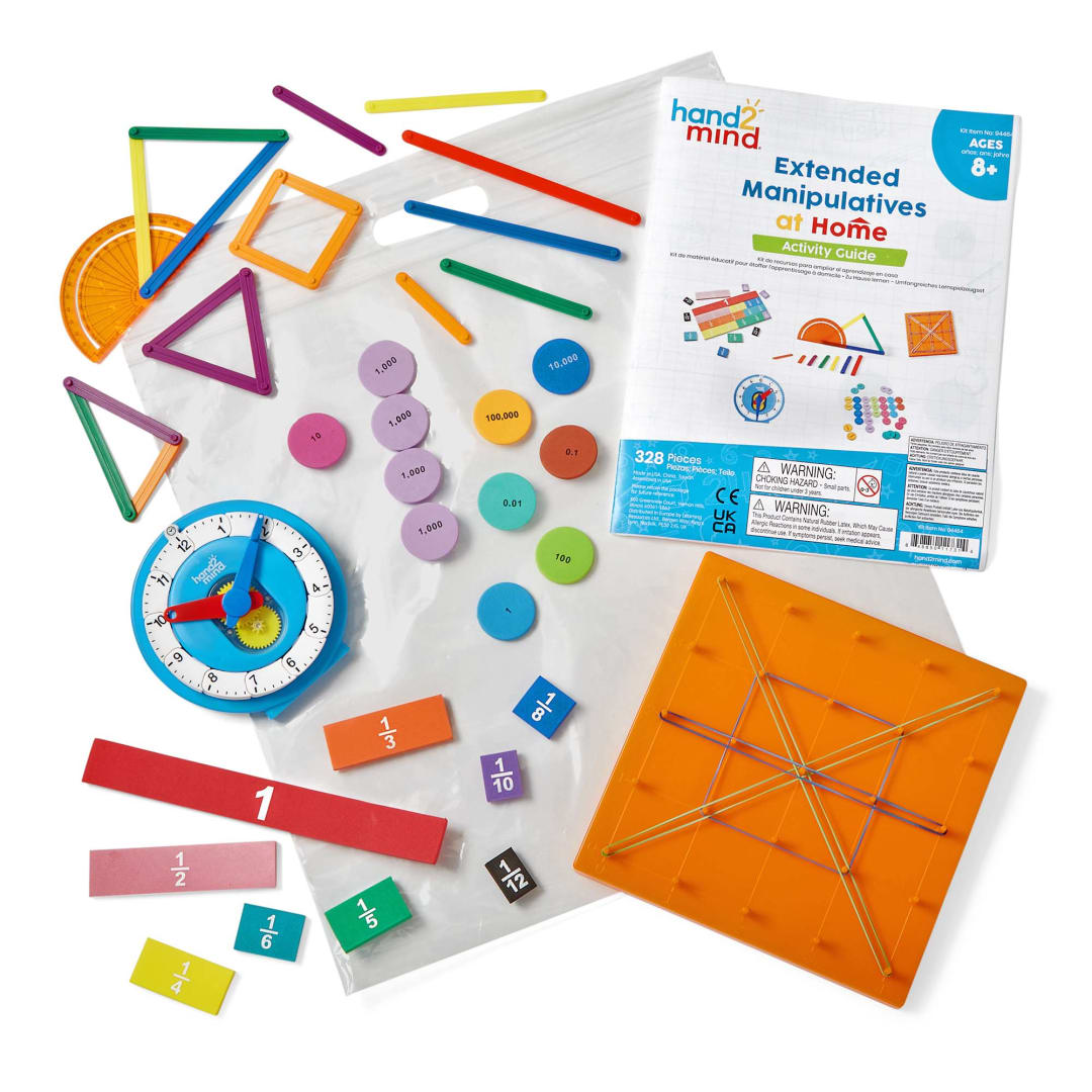 MANIPULATIVES AT HOME KIT, EXT,  AGES 8+