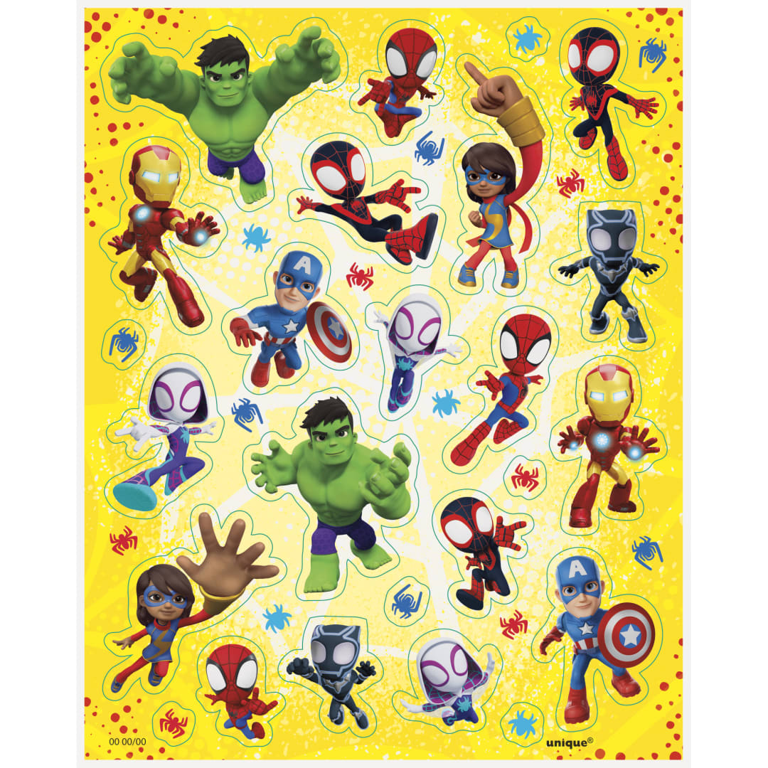 Spidey and His Amazing Friends Sticker Sheets, 4ct
