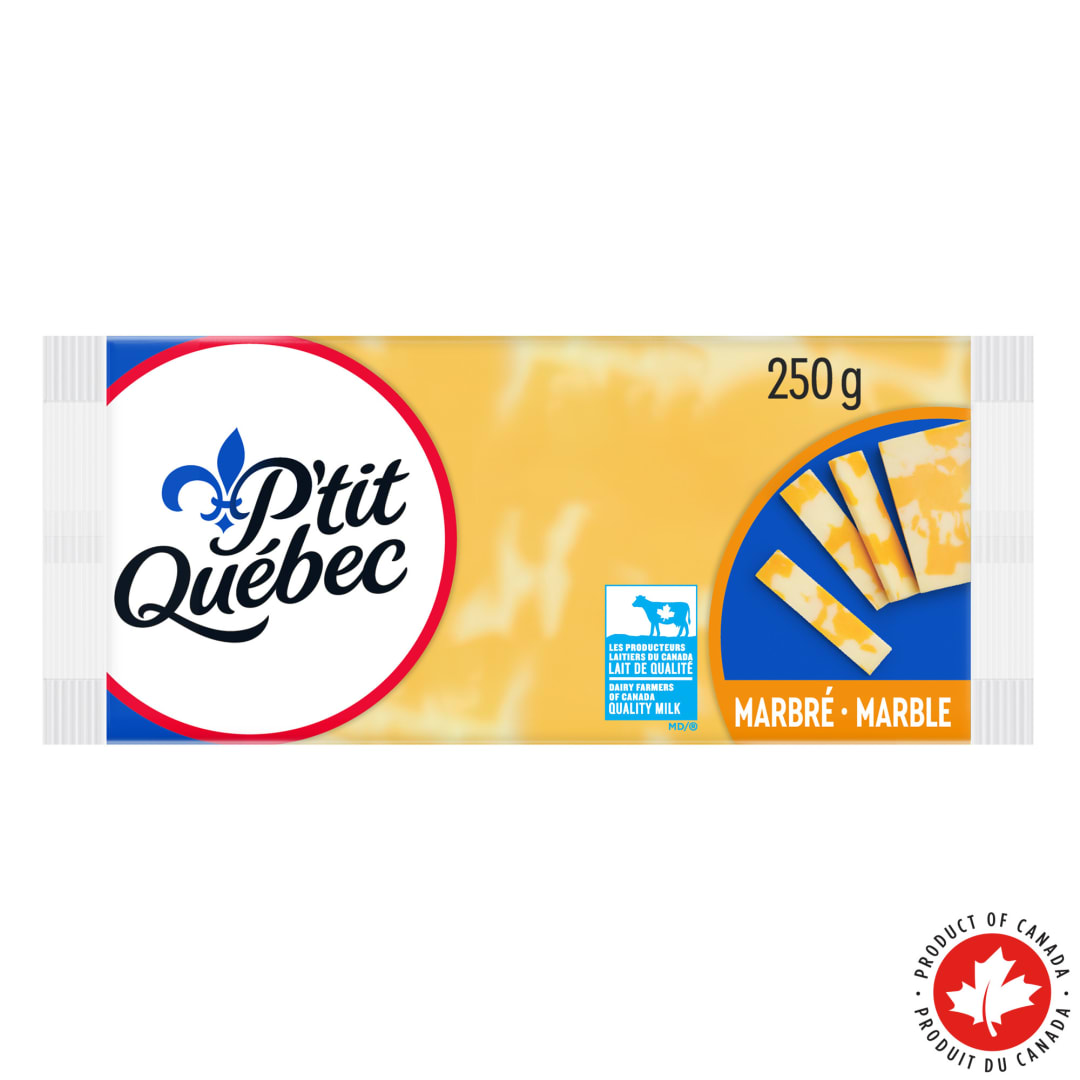 P'tit Québec Marble Cheddar Cheese, 250g