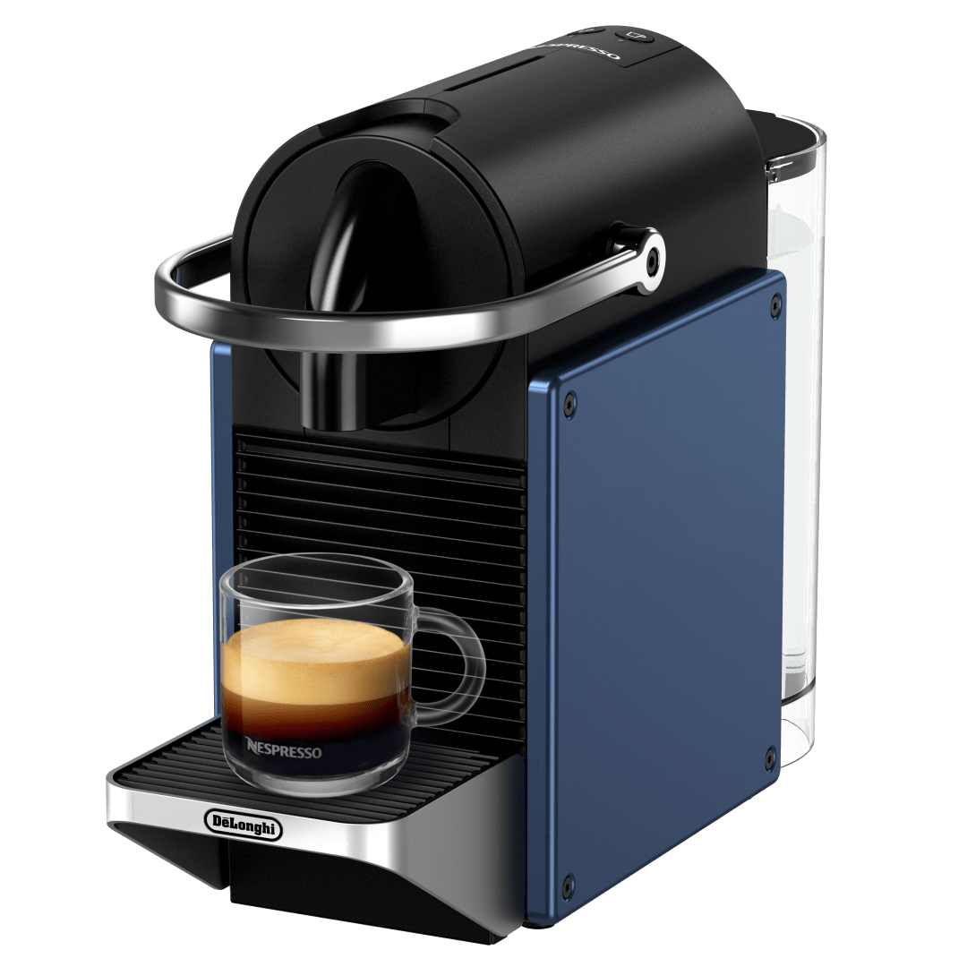 Nespresso Pixie Espresso Machine by De'Longhi, Navy Blue